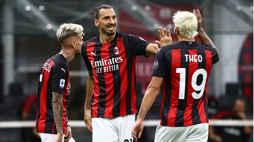 Ibrahimovic on target as Milan thump Cagliari