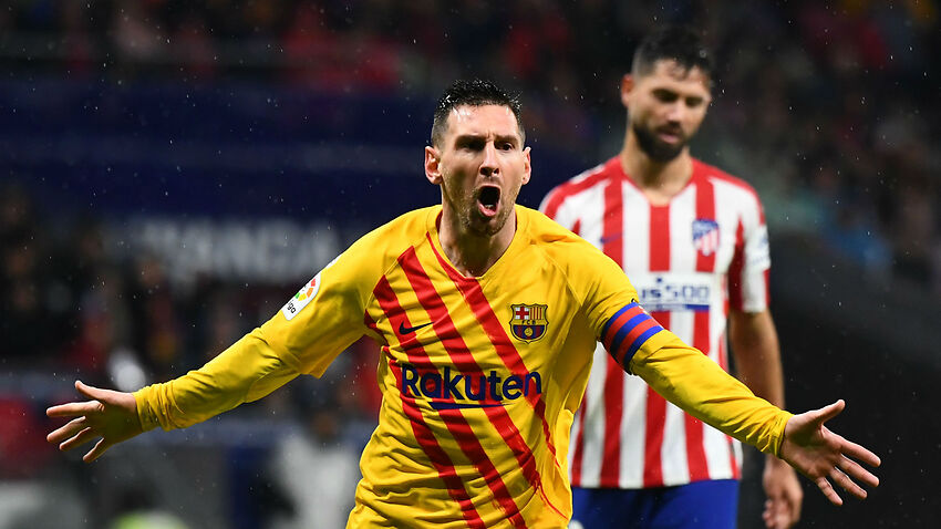 Messi nets late winner for Barca in Atletico thriller 