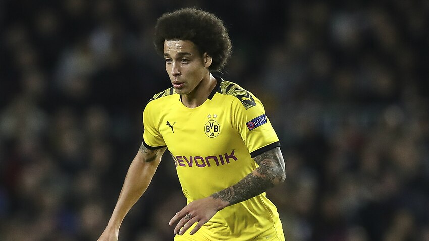 Dortmund's Witsel ruled out for rest of year after fall at home