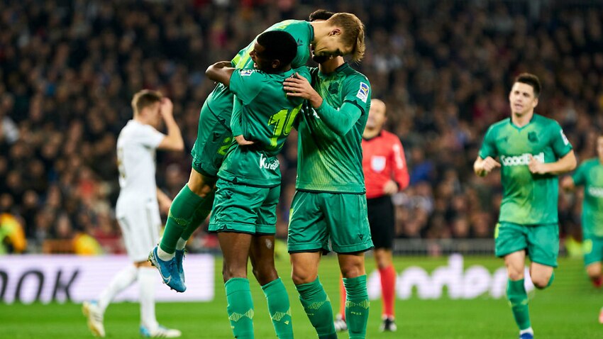 Odegaard, Isak shine as Sociedad stun Real in seven-goal Copa feast