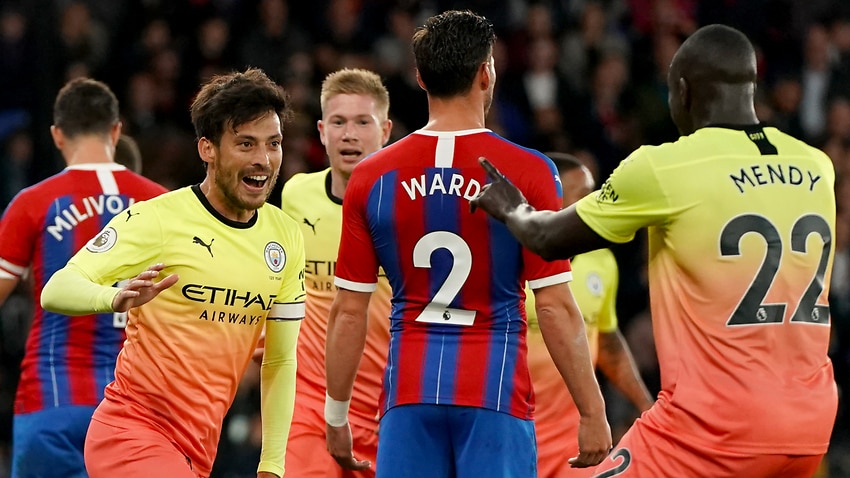 Manchester City bounce back with convincing win over Crystal Palace 
