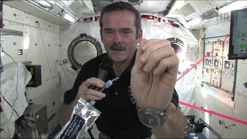 SBS Language VIDEO Meet Chris Hadfield The World S Most Social