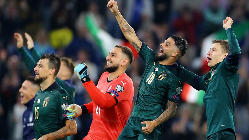 Italy book Euro 2020 spot with win against Greece