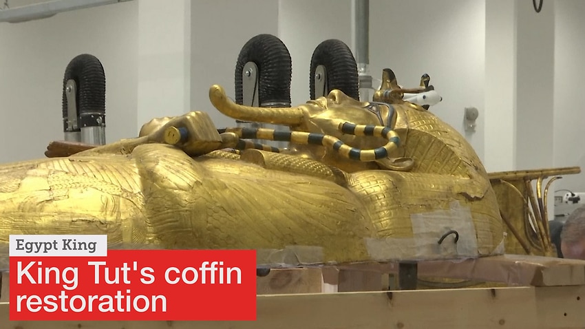Restoration Of King Tutankhamun S Coffin Will Take Nine Months Sbs News