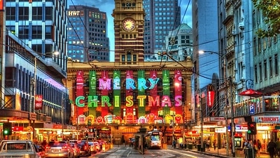 墨尔本2020年圣诞活动盘点 澳洲旅游攻略