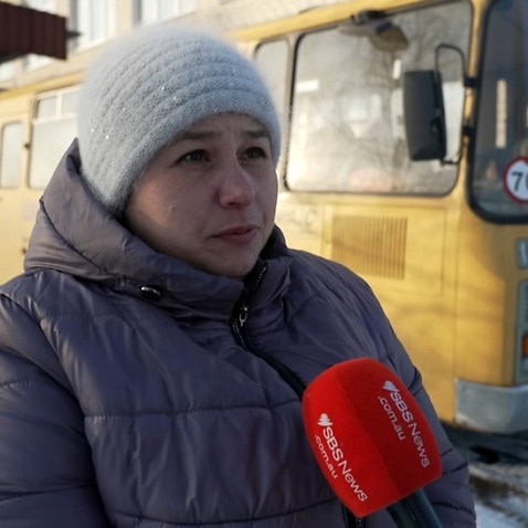 Ukrainian school director Marina Vertsanova