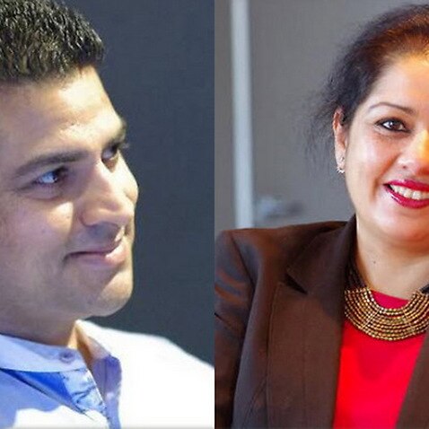 Shamsher Kainth and Manpreet K Singh, the two SBS Punjabi journalists named finalists at the AIBs 2017