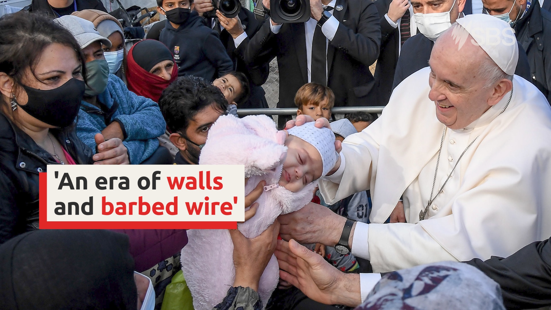 Pope migrants