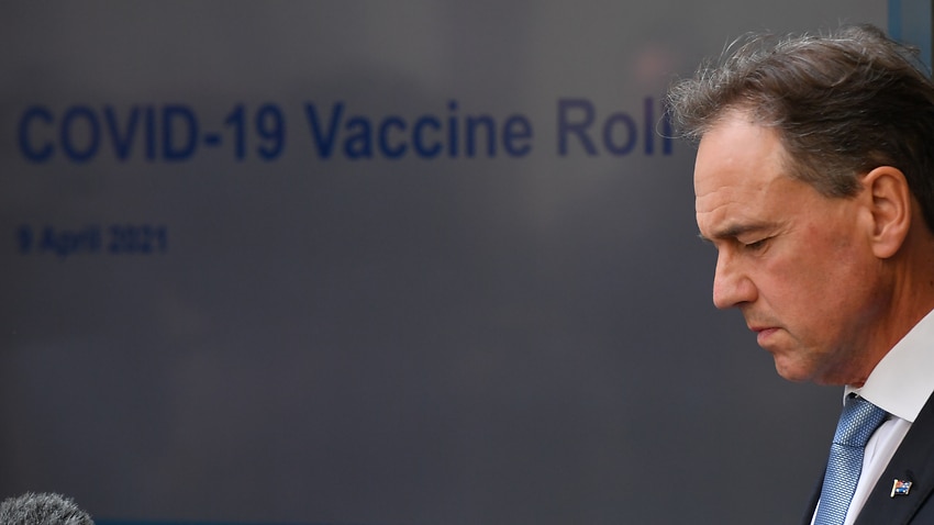 Image for read more article 'Doctors 'flocking' to vaccine program, as Greg Hunt says they face no legal risk for giving AstraZeneca jab'