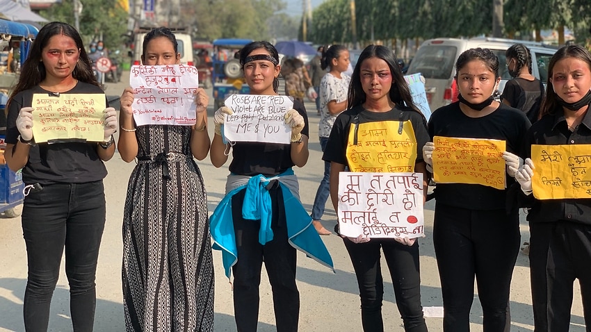 Sbs Language Youre A Rapist Nepali Women Protest Against Sexual