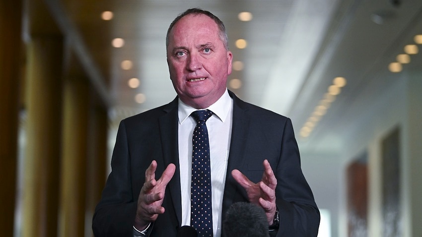 Nationals leader Barnaby Joyce speaking ahead of Sunday's party room meeting says there is little chance of support for a steep increase to the 2030 target.