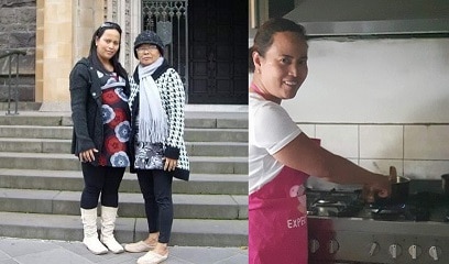 Geraldine Cleeman mastered the art of cooking Filipino cakes at an early age with the help of her late mother Clara Ignacio.