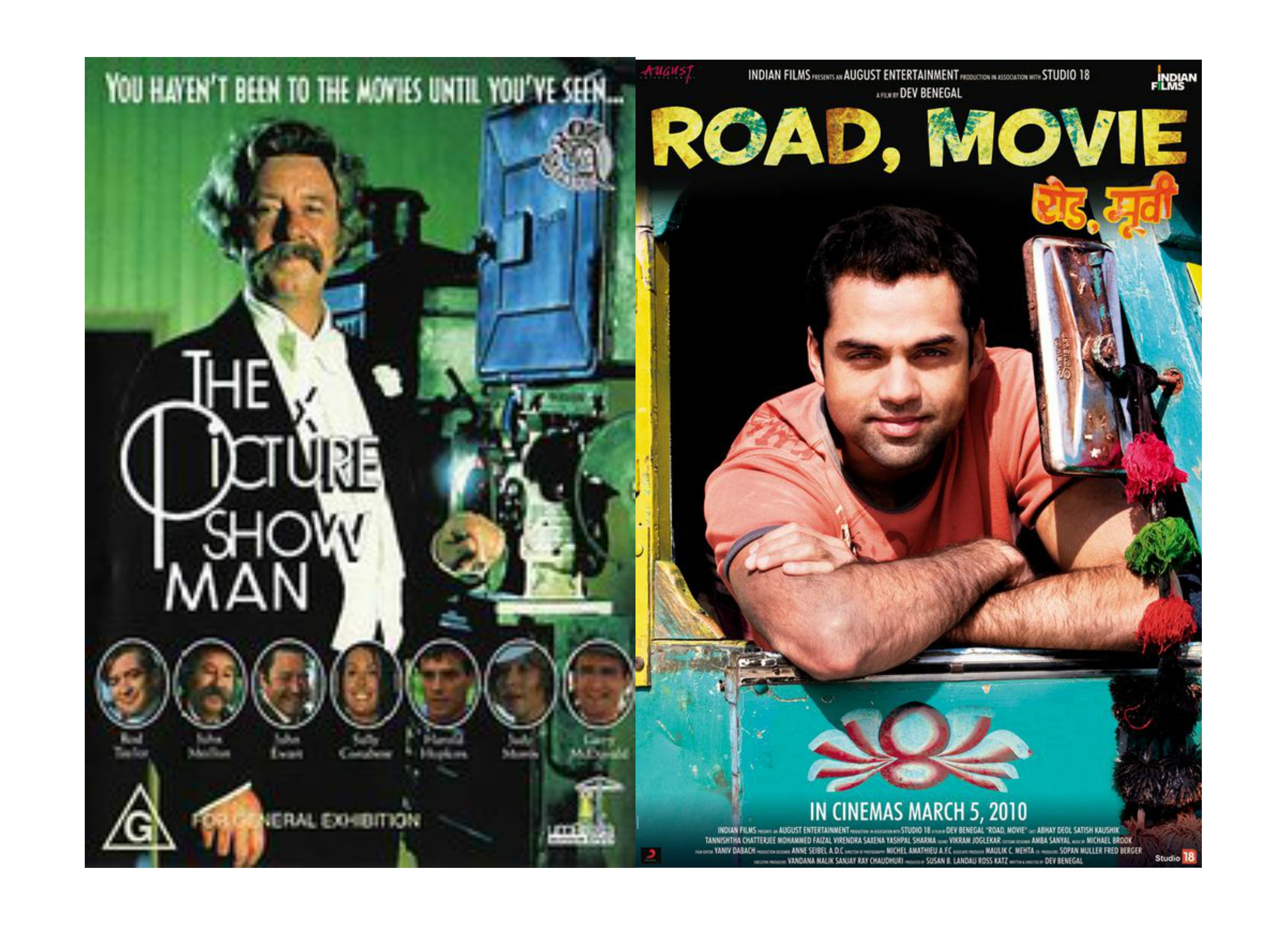 The Picture Show Man (1977) and Road, Movie (2009)