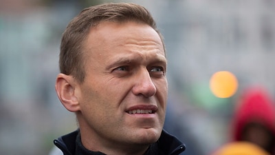 Russian opposition figure Alexei Navalny.