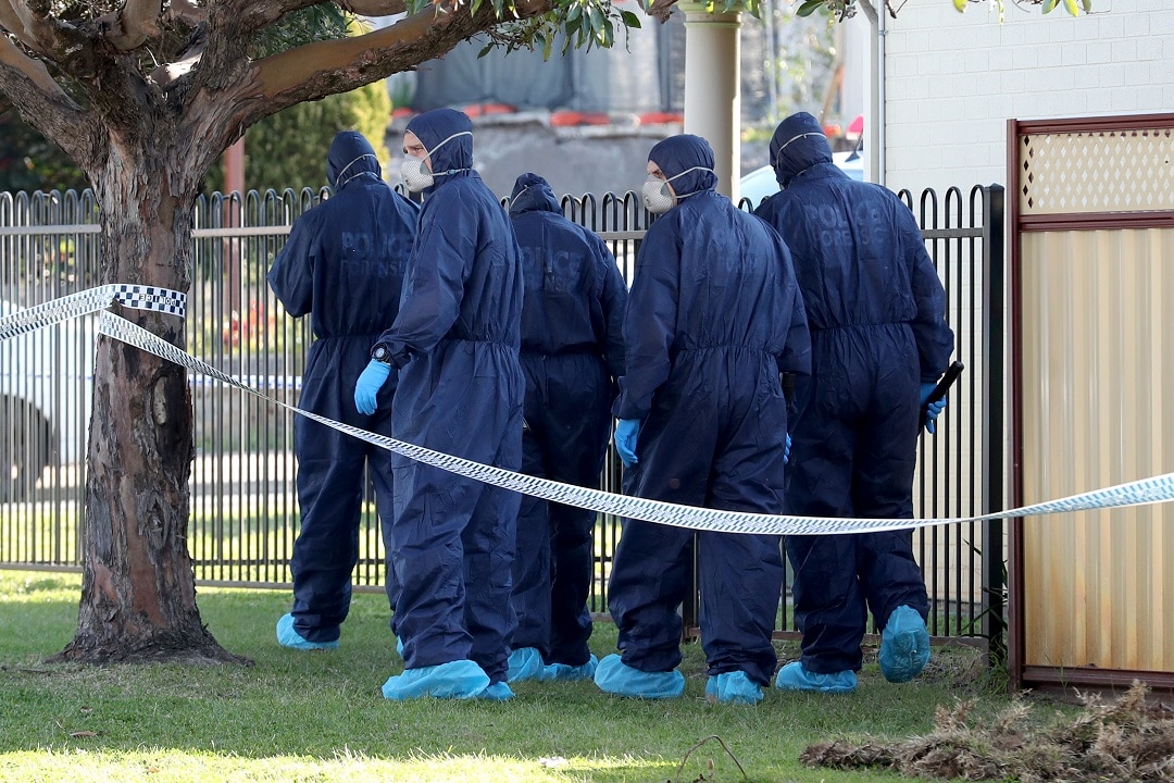 Police officers are inspecting a property in Bedford, Perth, after five bodies have been found at home.