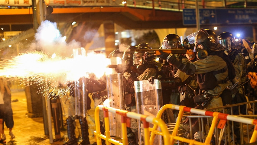 Image for read more article ''Punish violent and unlawful acts': China's message to Hong Kong'