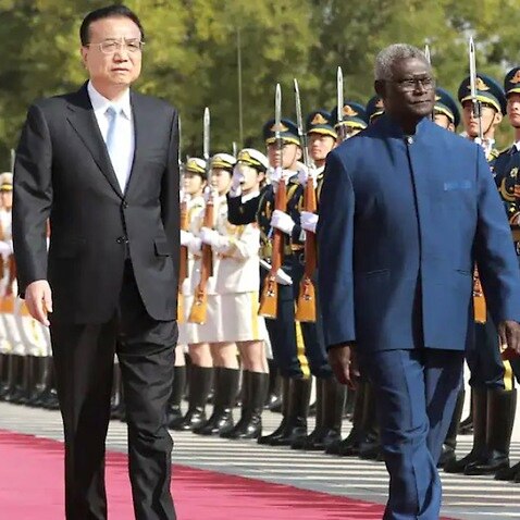 China is looking to increases it relationship with the Solomon Islands, but Prime Minister Manasseh Sogavare says there won't be any Chinese military bases in his country.