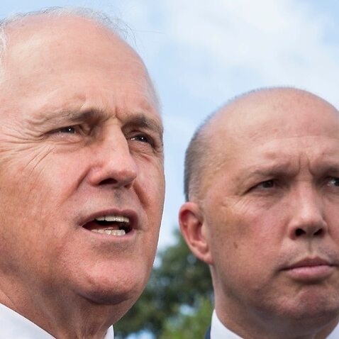 File images of Prime Minister Malcolm Turnbull and Home Affairs Minister Peter Dutton Source: AAP 