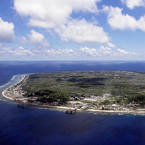 The island of Nauru.