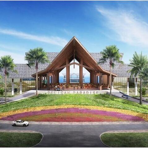 Singapure to built resort in Timor, artists impression
