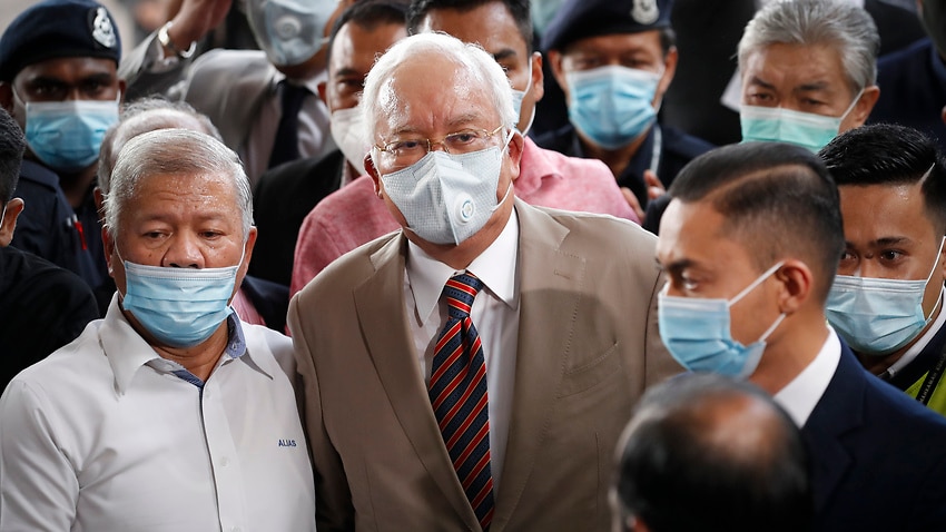 Ex-Malaysian PM Najib Razak sentenced to 12 years in jail after first