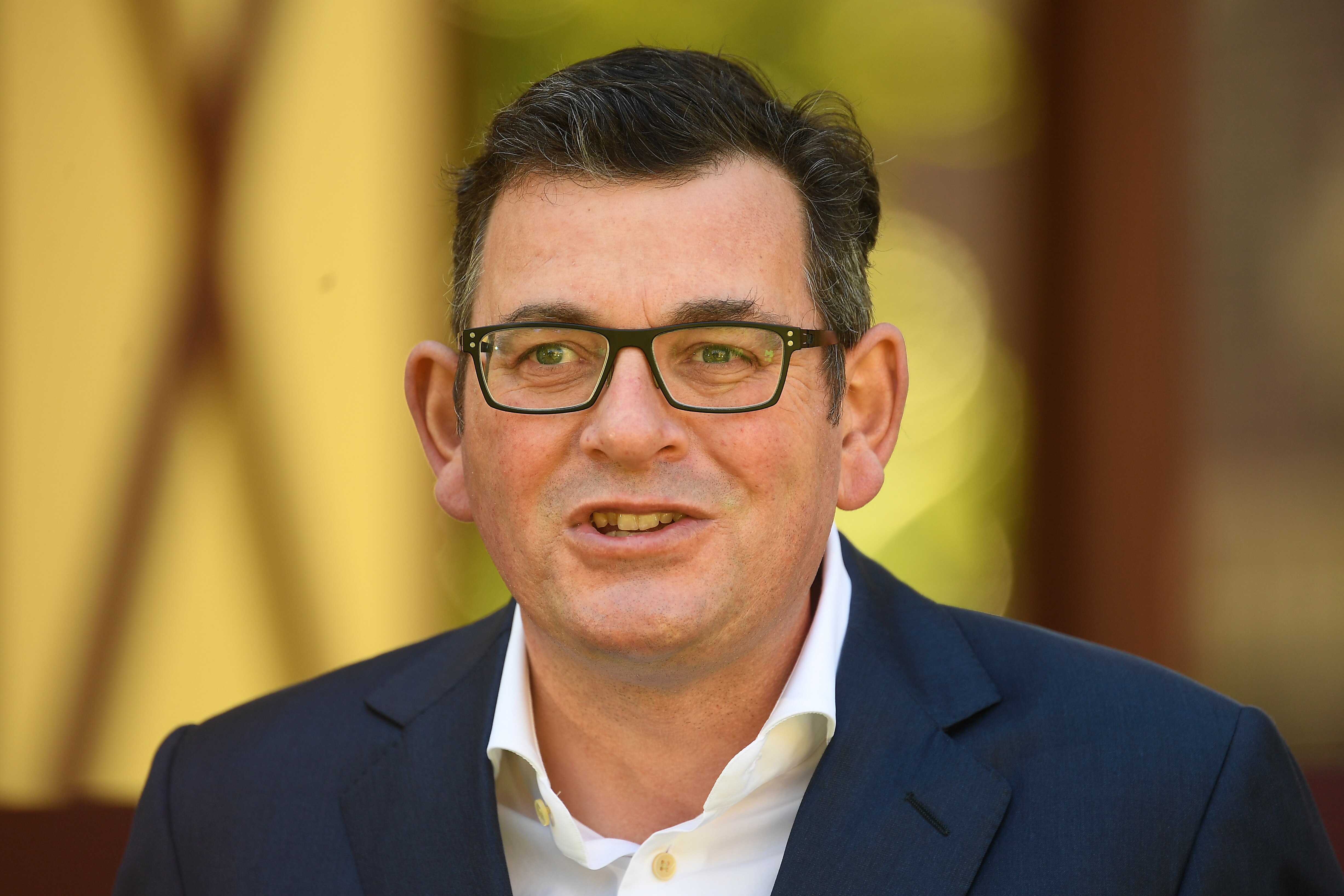 Victorian Premier Daniel Andrews addresses the media during a press conference in Melbourne, Wednesday, September 8, 2021. Victoria has recorded 221 new cases of locally acquired Covid19 in the past 24 hours. (AAP Image/James Ross) NO ARCHIVING