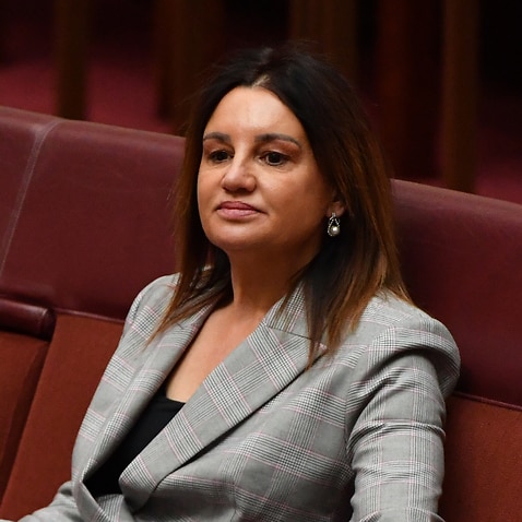 Jacqui Lambie Network Senator Jacqui Lambie in Senate chamber at Parliament House in Canberra, Monday, December 2, 2019. (AAP Image/Mick Tsikas) NO ARCHIVING