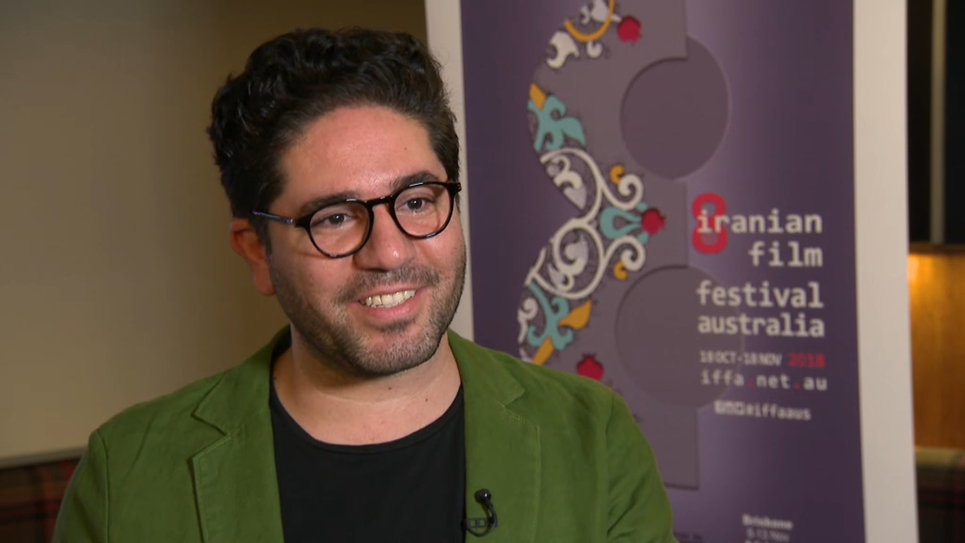 Iranian Film Festival Director, Armin Miladi.