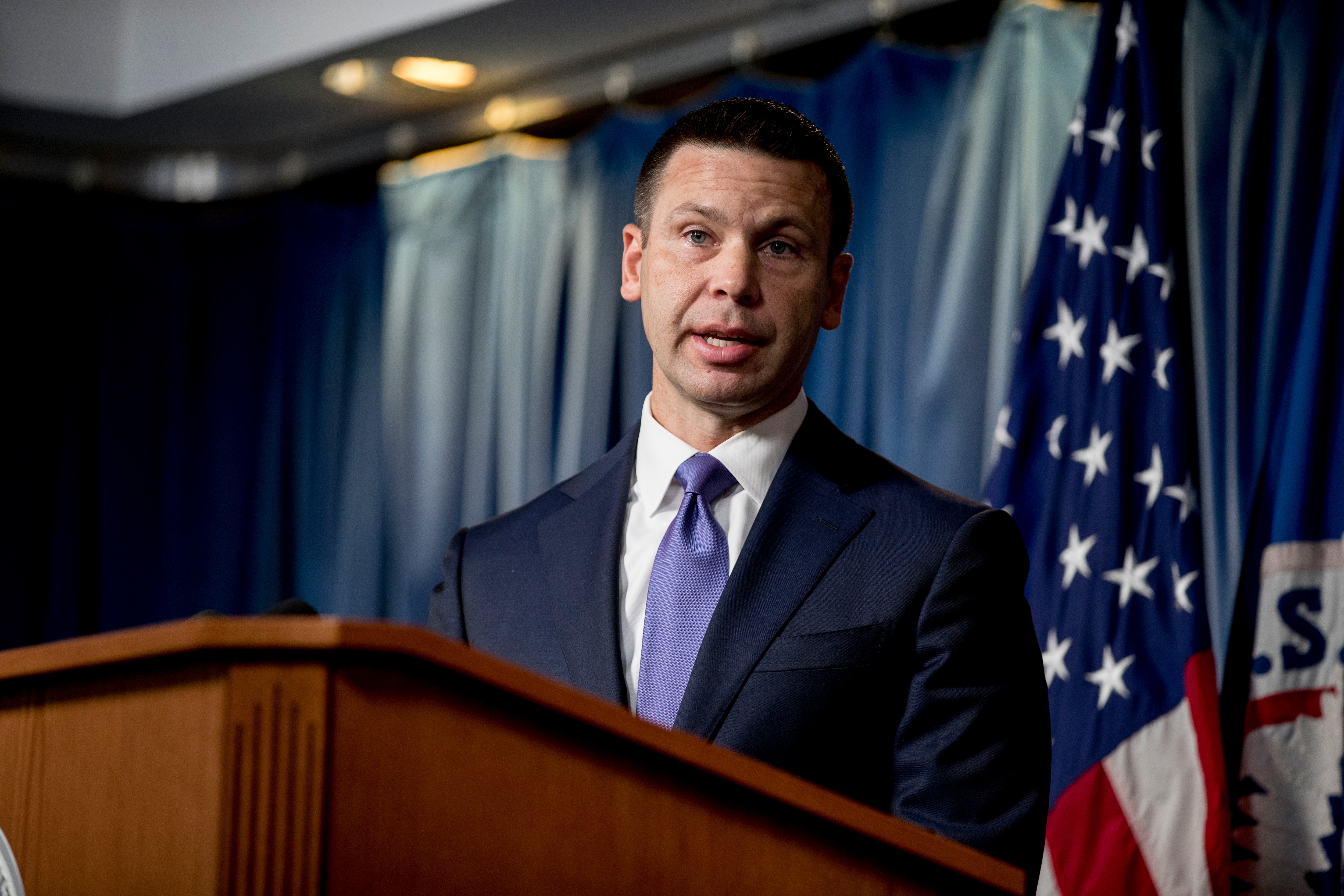Acting Homeland Security Secretary Kevin McAleenan speaks about upcoming changes to the Flores ruling.