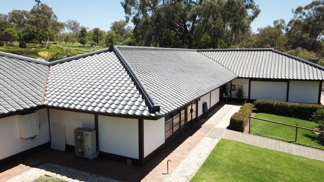 Cowra Japanese Garden Cultural Centre Roof Japanese Clay Tile