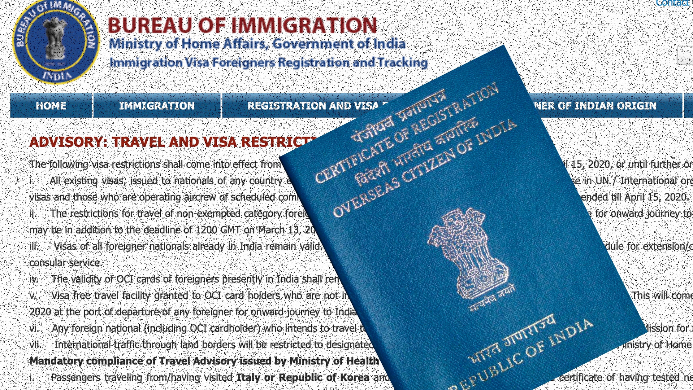 travel advisory indian government
