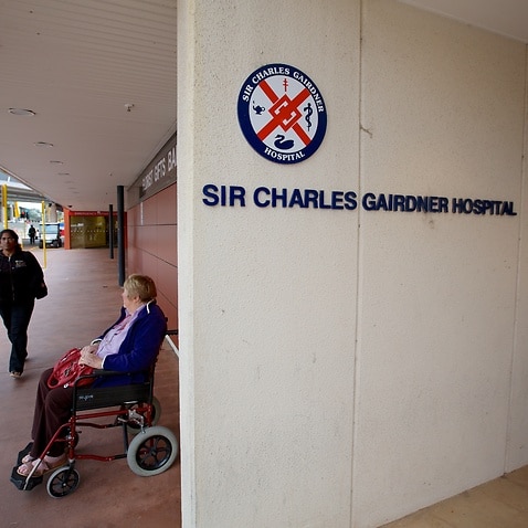 A man who was being treated for the coronavirus at the Sir Charles Gairdner Hospital in Perth has died. 