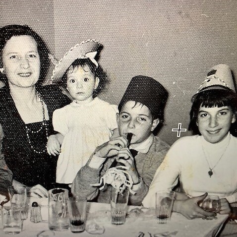 Rita Fioretto's family in 1955.