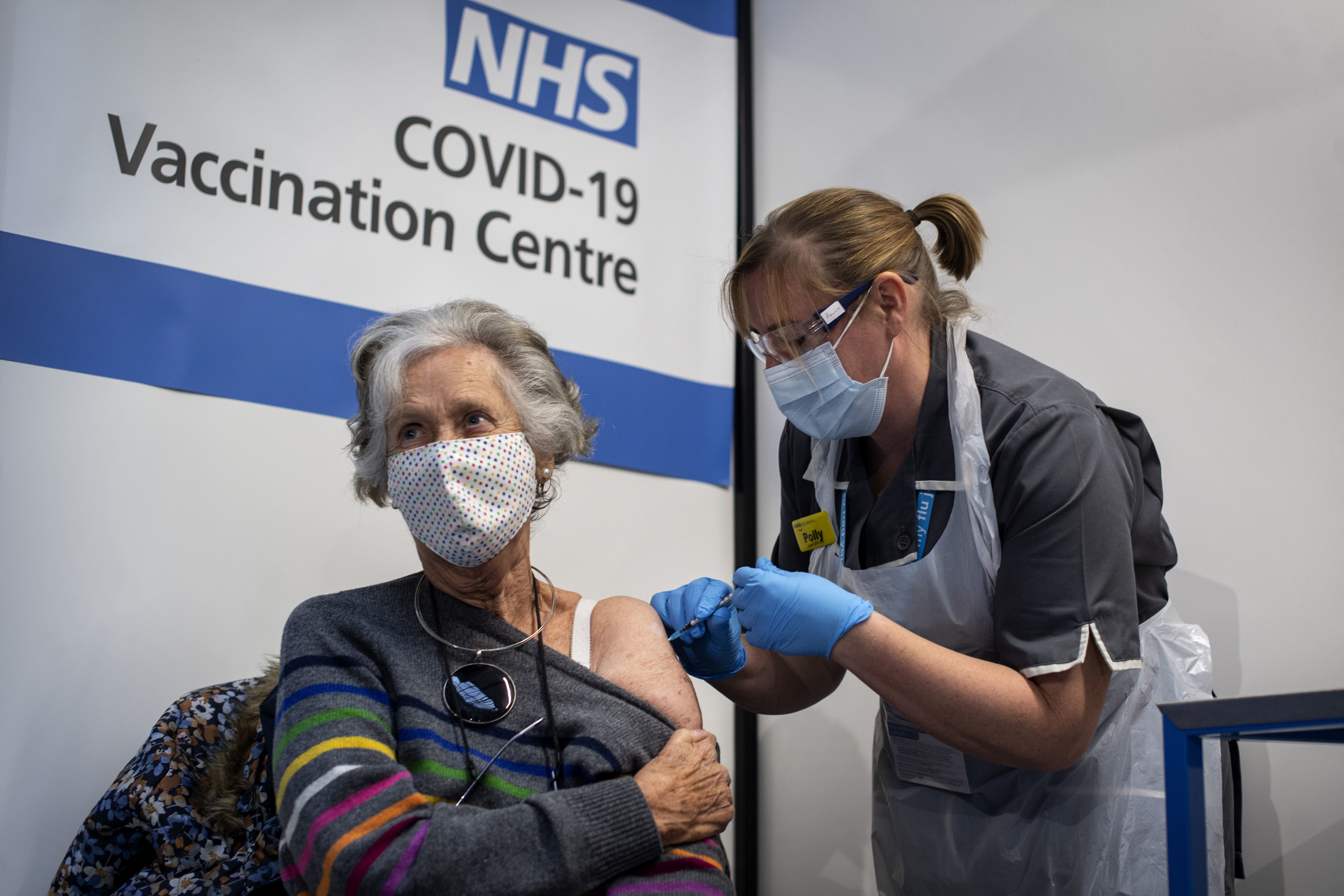 Experts say the Covid-19 vaccine will be similar to getting the annual flu jab.