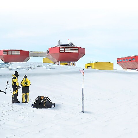 AAP Image/Supplied by Australian Antarctic Division, Hugh Broughton Architects