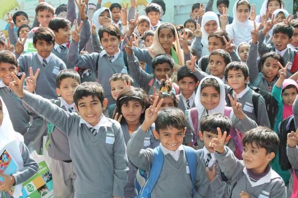 students at shazia school
