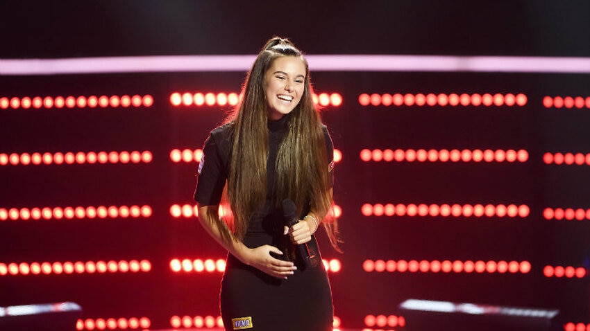 Sbs Language Madi Krstevski Gets Through Blind Audition And Joins Team Kelly On The Voice