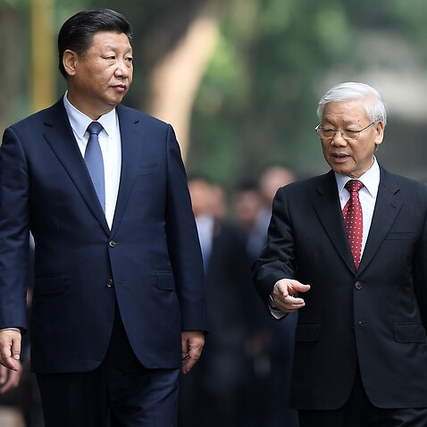 President Xi and Party Chairman Nguyen Phu Trong
