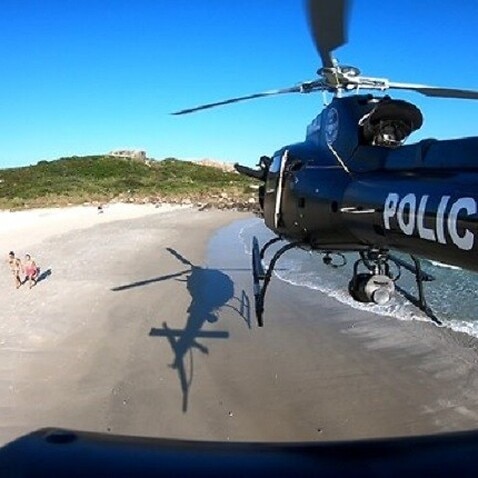 Brazil coronavirus helicopters beaches
