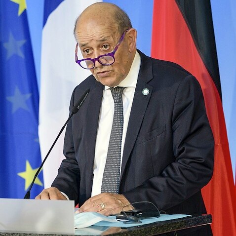 French Foreign Minister Jean-Yves Le Drian. 