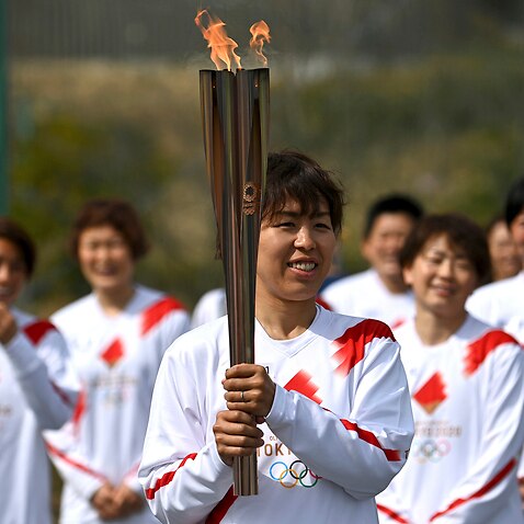Olympics Tokyo Torch Relay Start