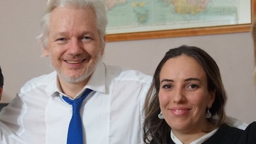 Image for read more article 'Julian Assange's fiancee publicly joins the campaign for his release'