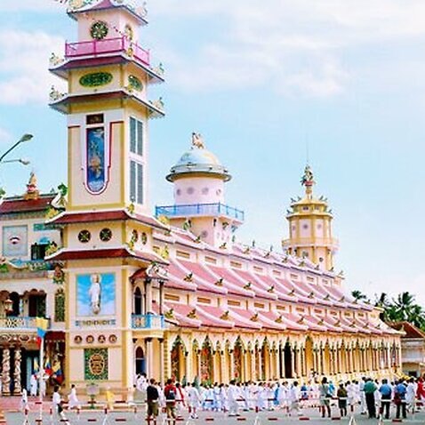 The Tay Ninh Holy See Temple