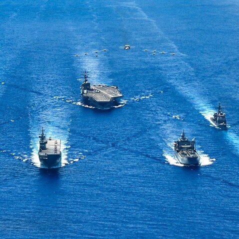 Navy exercise in South China Sea
