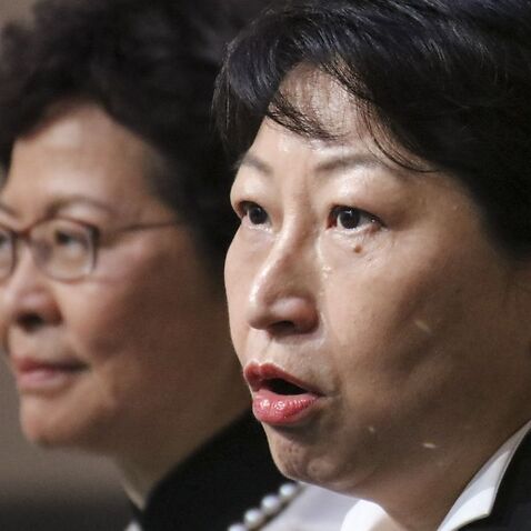 Approval ratings for Hong Kong leader Carrie Lam and justice chief Teresa Cheng hit new lows