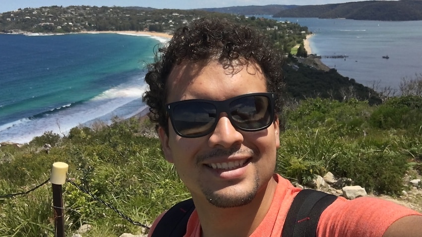 There are 264,000 international students currently studying in NSW, including Ricardo Moyano.