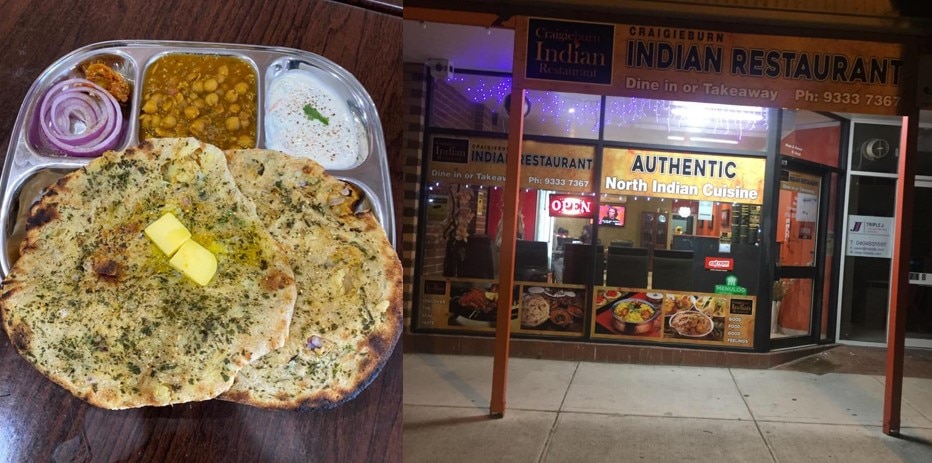 Vineet Bansal runs an Indian restaurant at Craigieburn in Melbourne’s north. 