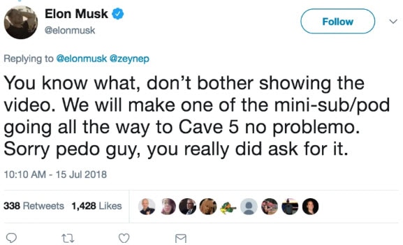 Elon Musk goes on trial over 'pedo guy' tweet