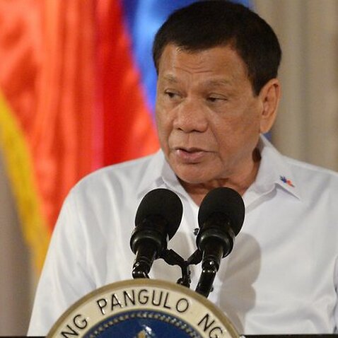 Philippines President Rodrigo Duterte.