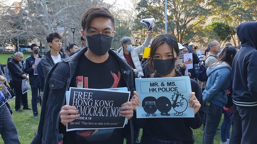 Image for read more article 'Sydney activists back Hong Kong protesters'